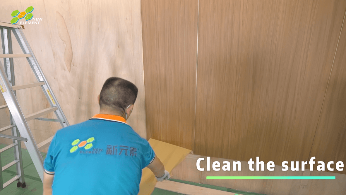 Decoration fiber cement board installation (2)