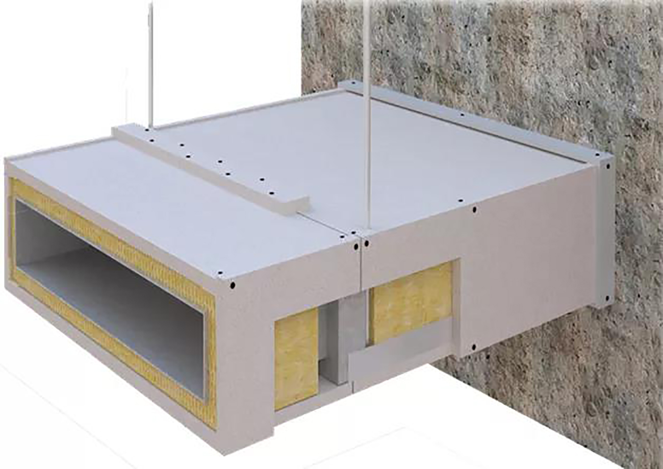 Calcium Silicate Board For Fireproof Ductwork System
