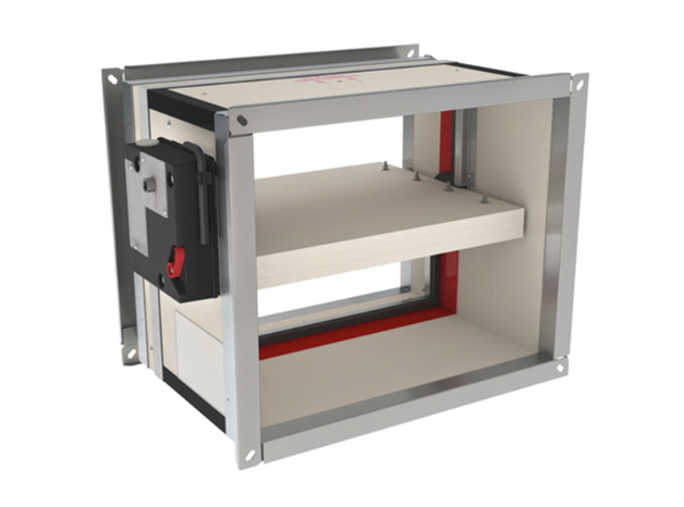 calcium silicate boards for fire damper system